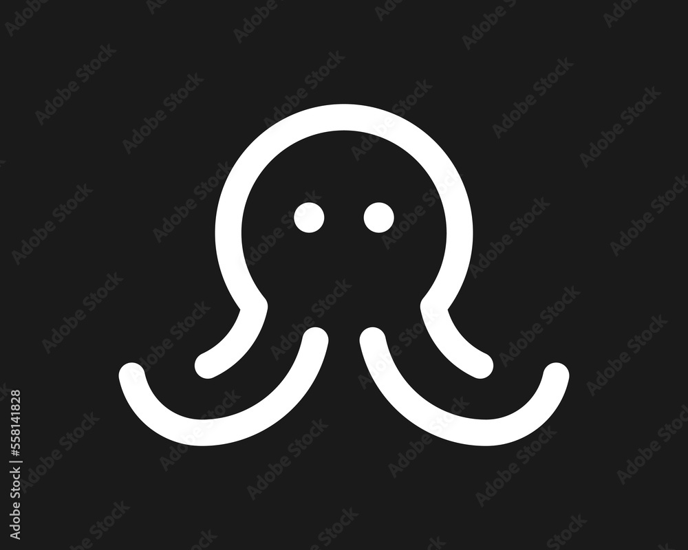 Squid Octopus Tentacle Ocean Cuttlefish Calamari Invertebrate Line ...