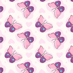 Poster - Grab this beautifully designed butterfly pattern 