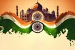 Indian Republic Day celebration stock illustration Republic Day, India, Independence Day - Holiday, Culture of India, Backgrounds