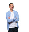 © agongallud - Friendly young man winking an eye