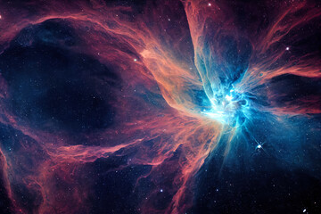 Wall Mural - galaxy with stars and space dust in the universe. space nebula.