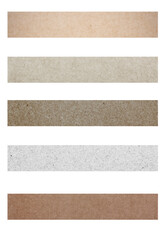 Aufkleber - Paper stick on white background