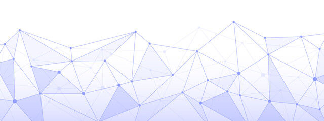 Triangle mesh decorative background with transparencies