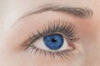 © Tunatura - Beautiful blue eye, colorful contact lenses
