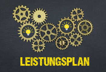 Sticker - Leistungsplan