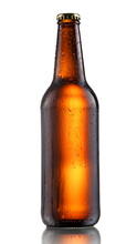 Dark Beer Bottle Transparent