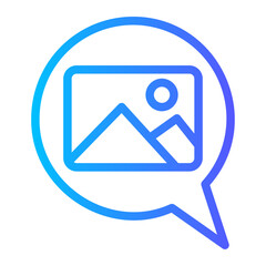 Poster - chat box icon