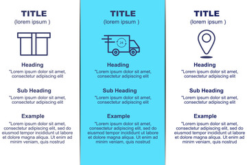 Wall Mural - 24-hour express shipping infographic design business infographic template with heading, subheading, 