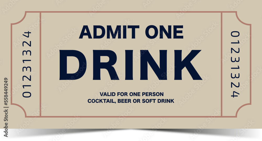Tickets, tickets drink, drink tickets, free drinks badge Tickets, tickets drink, drink tickets, free drinks badge