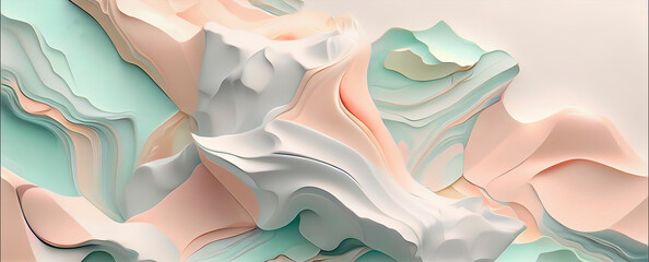 Wall Mural - abstract liquid wallpaper