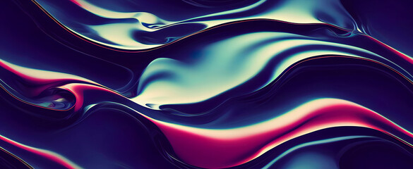 Trendy abstract colorful liquid background.