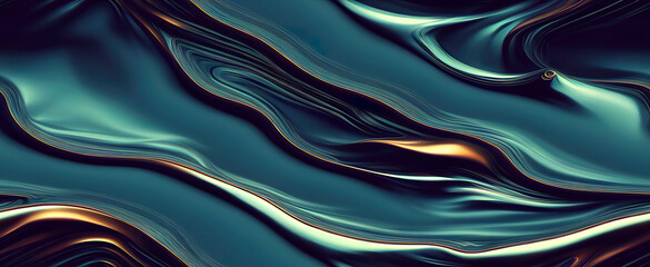 Wall Mural - abstract liquid modern background