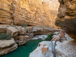Wadi Shab Valley in Oman
