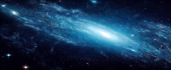 Wall Mural - galaxy with stars and space dust in the universe. space nebula