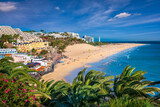 Fototapeta Most - The beach Playa de Morro Jable, Fuerteventura, Spain