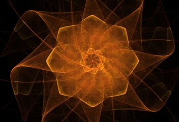 Wall Mural - the colors in the series, fancy paint. background consists of fractal color texture and is suitable 