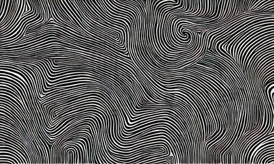 black and white abstract finger swirl texture