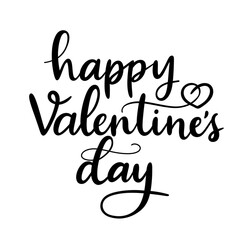 Wall Mural - valentine’s day lettering png