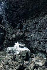 Poster - Grotta del Diavolo, Santa Maria di Leuca, Puglia, Italy