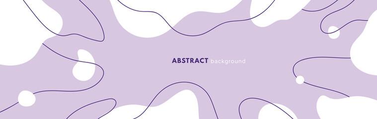 Wall Mural - modern organic background. abstract elements, wave and dynamic line. compositions of colored spots. 