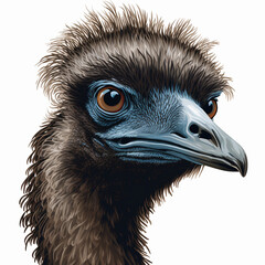 Poster - Emu Vector Art AI Generated