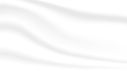 Wall Mural - abstract white silk fabric background with soft and smooth wave texture for luxury graphic design