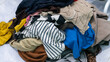 © arbi wiratama - Pile of dirty clothes for the laundry