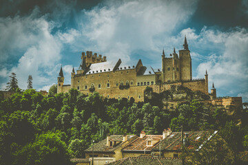 Canvas Print - alcazar de segovia