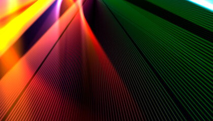 Wall Mural - abstract background imitating lines of disco light