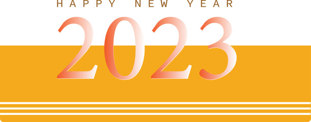 Wall Mural - Happy New Year 2023 - P.8