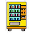 © Maan Icons - Vending Machine Filled Line Icon