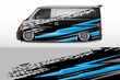 vector racing car wrap design for vehicle vinyl stickers and automotive company sticker livery
