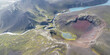 © AmazingAerialAgency - Aerial view of a sulphurous lake in Iceland.