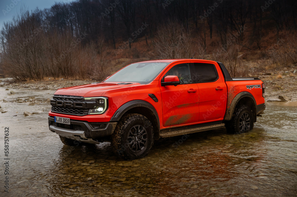 2023 Ford Ranger Raptor Stock Photo | Adobe Stock