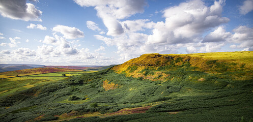 Amazing landscape and nature of Peak district National Park - travel photography