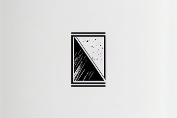 Wall Mural - design symbol. straightforward illustration. generative ai