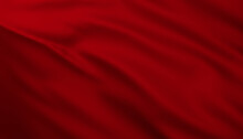 Red Black Satin Background Fabric Cloth Wave Abstract 3d