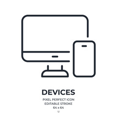 Wall Mural - electronic devices, cross platform, multimedia, responsive design and technology concept editable st