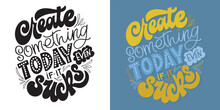 Cute Hand Drawn Doodle Lettering Postcard, T-shirt Design, Mug Print, Social Media Template.