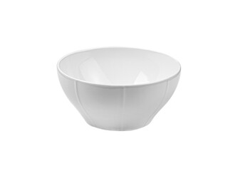 Wall Mural - white  bowl isolated on transparent png