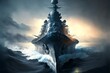 Modern battleship courtesy of the Navy