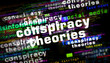 © Alicja - Conspiracy theories media and abstract screen 3d illustration