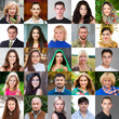 © Andrey_Arkusha - Collage of various adult people