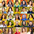 © Andrey_Arkusha - Collage of real people portrait - golden autumn