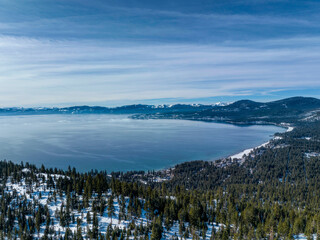 Canvas Print - lake tahoe state