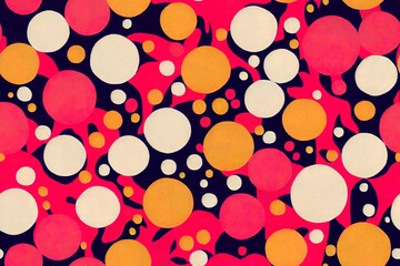 Wall Mural - Ethnic textile designs, multicolored fabric backdrop Generative AI