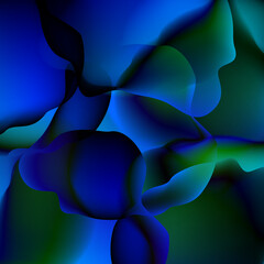 Wall Mural - abstract blue background