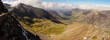 Snowdon mountain landscapes in Snowdonia National Park, Wales, UK.