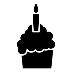 Poster - cupcake icon