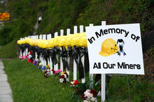 Memorial To Dead WV Coal Miners
